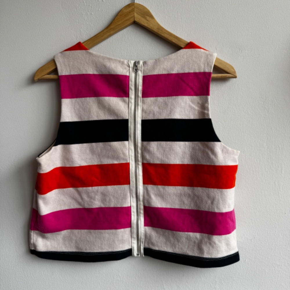 H&M Mod Striped Crop Top - Medium - Picture 5 of 6